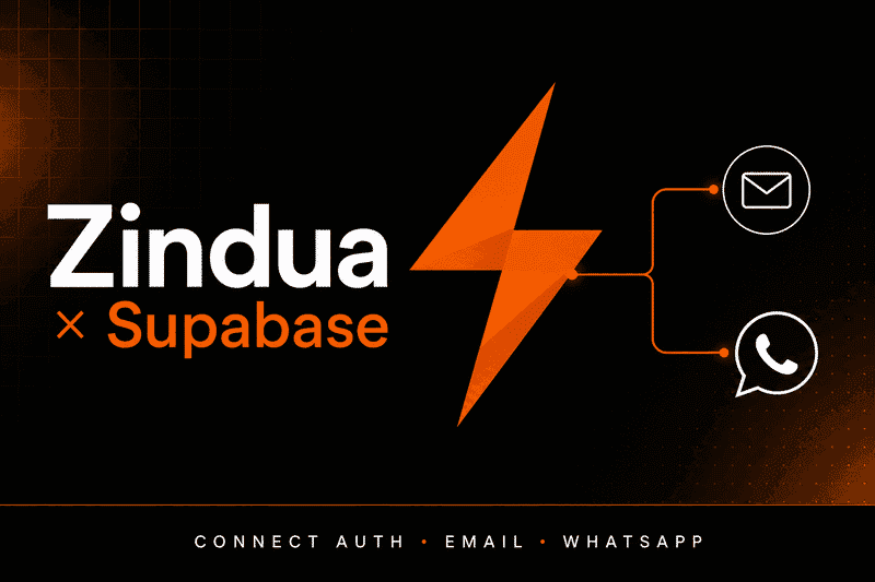 Connect Supabase Auth to Zindua in one click